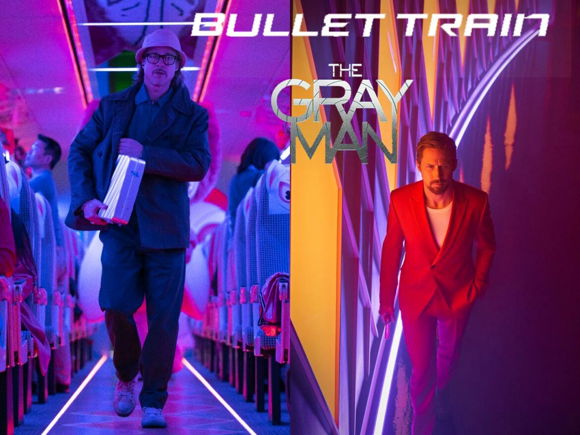 Bullet Train avec Brad Pitt vs. The Gray Man avec Ryan Gosling : Hollywood remixe les bonnes vieilles recettes